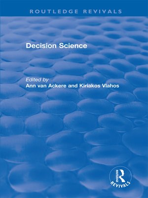 cover image of Decision Science